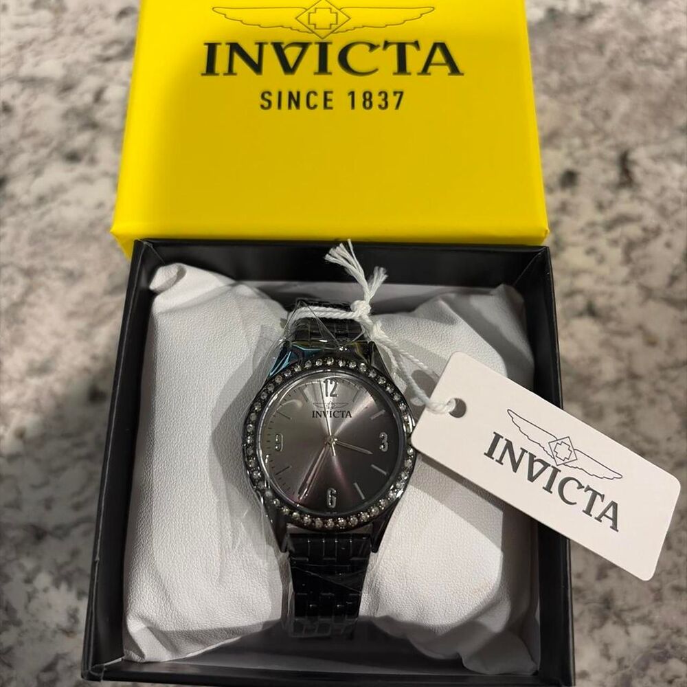 Invicta Women's Black and Grey Watch